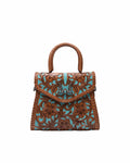 Loyal West | Leon Mini Handle Purse - Whiskey & Water