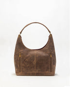 Loyal West | Large Purse In Brunette Leather