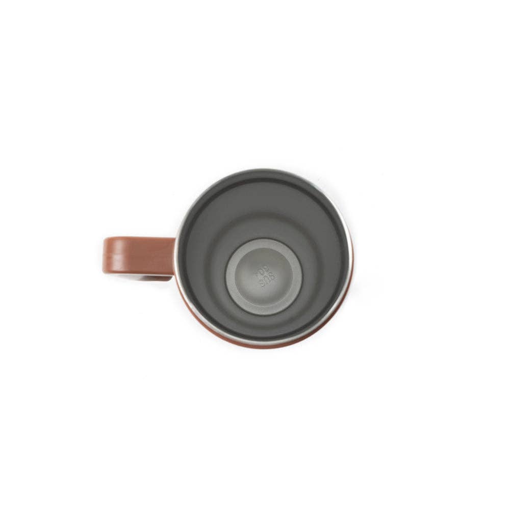 Myra | Wide Wyoming Tumbler In Brown and White