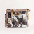 Loyal West | Scrappy Medium Chainbag: In Cowhide And Calfskin