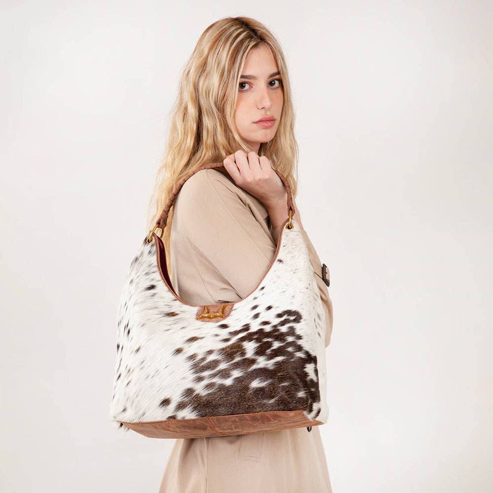 Loyal West | Large Purse: In Cowhide And Calfskin