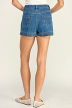 Classic Denim Mini Skort