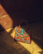 Loyal West | Leon Mini Handle Purse - Whiskey & Water